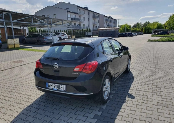 Opel Astra cena 35000 przebieg: 148534, rok produkcji 2013 z Sosnowiec małe 37